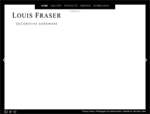 Tablet Screenshot of louisfraser.co.uk